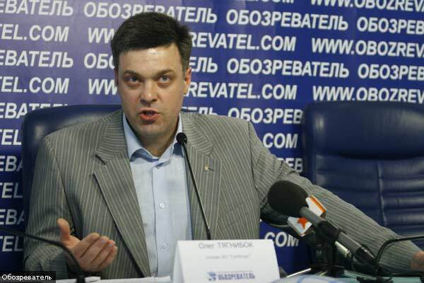 Олег Тягнибок: не демократ, не нацист. Просто націоналіст, 13 октября 2008