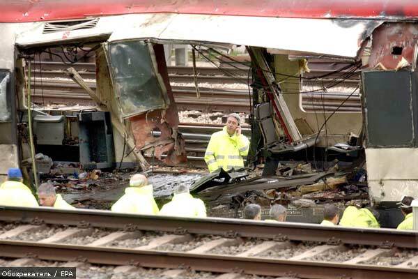 10 подозреваемых во взрывах в 2004 году арестованы в Испании