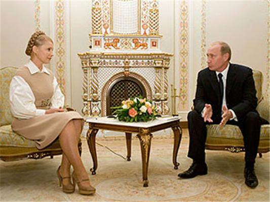 Тимошенко і Путін говорили про газ, СОТ і загостренні хвороби