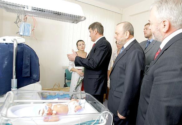 Ющенко в Житомире поведал об абортах
