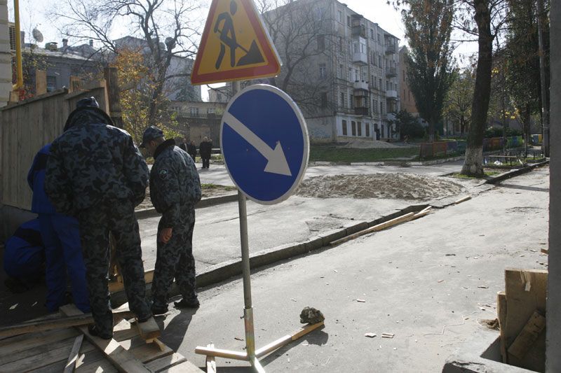 В центре Киева назревает строительный скандал