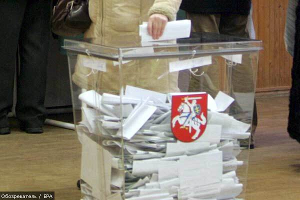 В Литве стартовал второй тур парламентских выборов