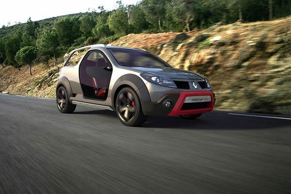 Представлен необычный Renault Sandero с трансформируемым кузовом