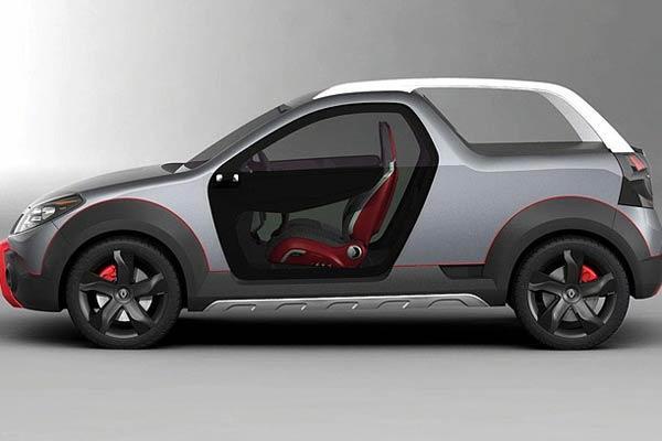 Представлен необычный Renault Sandero с трансформируемым кузовом