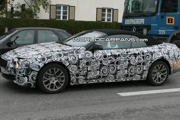 Шпионы засняли новый кабриолет BMW 6 Series