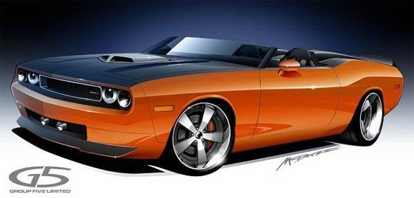 Dodge Challenger SRT8 будет без крыши