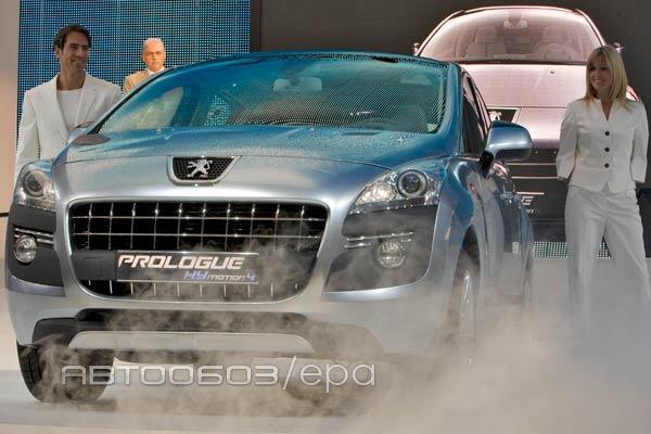 Peugeot представила прототип кроссовера 3008