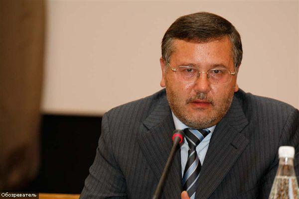 Гриценко рассказал о преступлении Президента