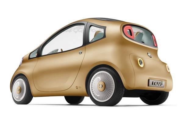 Nissan представил в Париже компактный автомобиль будущего