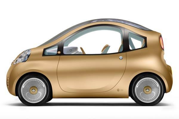 Nissan представил в Париже компактный автомобиль будущего