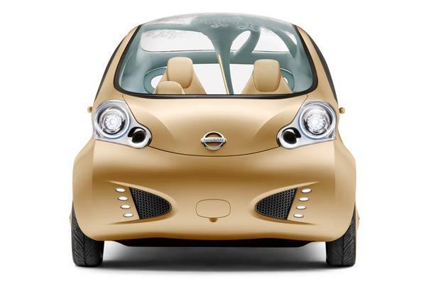 Nissan представил в Париже компактный автомобиль будущего