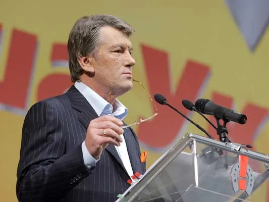 Ющенко вновь проигнорировал "бойцов Луценко"