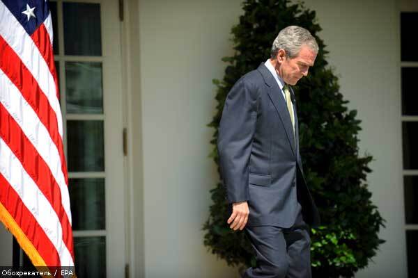 Буш побил рекорд непопулярности