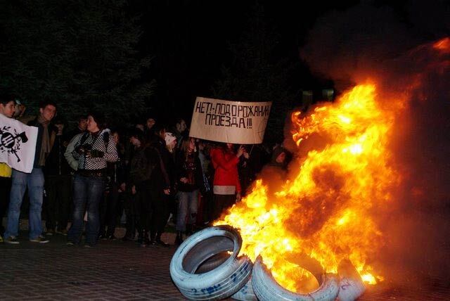 Участникам акции на Майдане дали по трое суток