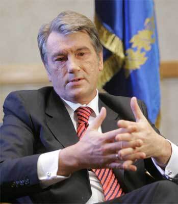 Ющенко не вышел к украинским журналистам в Польше