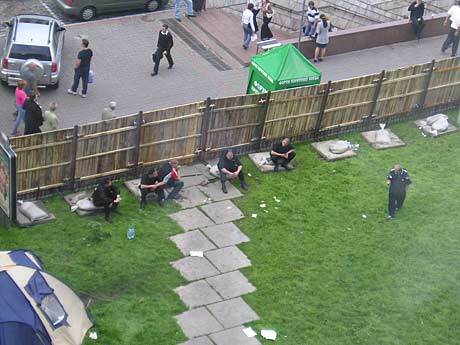 Драма скверика напротив Русской драмы