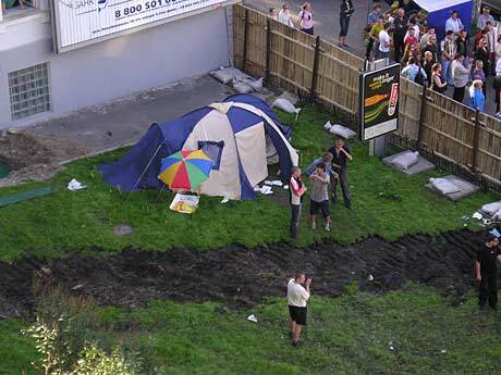 Драма скверика напротив Русской драмы