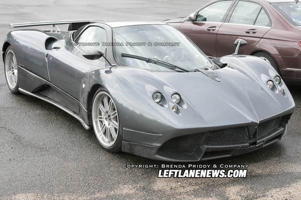 Появились шпионские снимки Pagani Zonda 2010 года