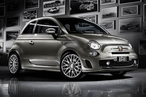 Abarth представила особый Fiat 500 к 100-летнему юбилею