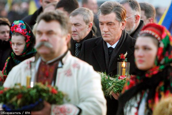 Голодомор "от Ющенко" разделяет два братских народа