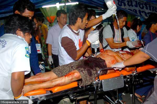 У столиці Таїланду стався вибух, 20 осіб поранено