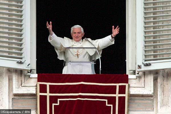 Папа Римский обратится к украинцам