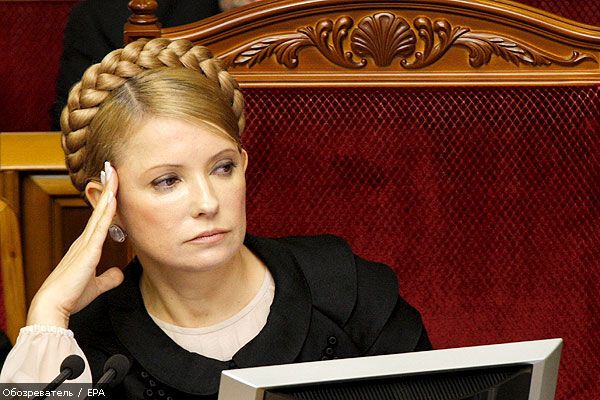 Тимошенко поставила Президенту коалиционный мат