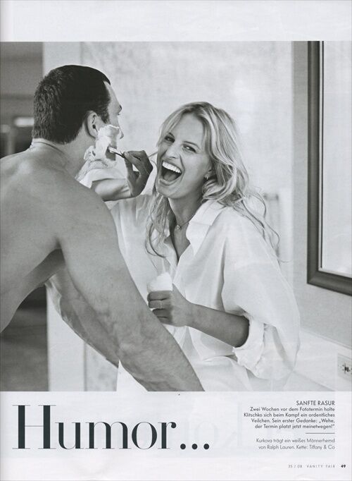 У подружки Владимира Кличко нет пупка!