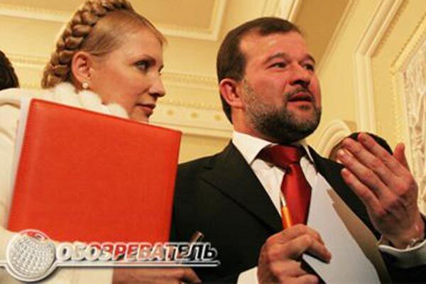 Балога нагадав Тимошенко про сардини