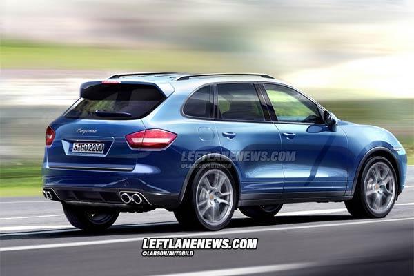 Появились первые изображения нового Porsche Cayenne