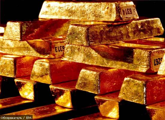 Банковское золото начало снижаться в цене