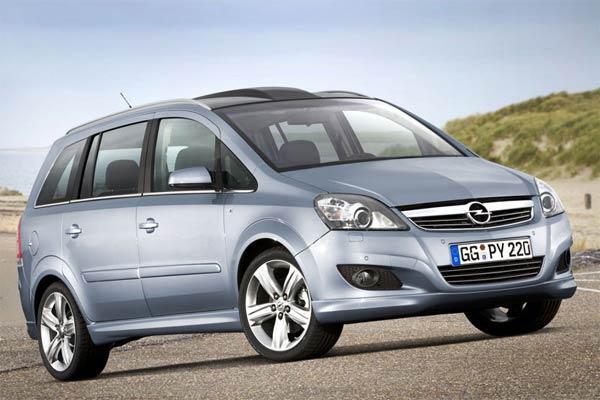 Самым привлекательным минивэном признан Opel Zafira