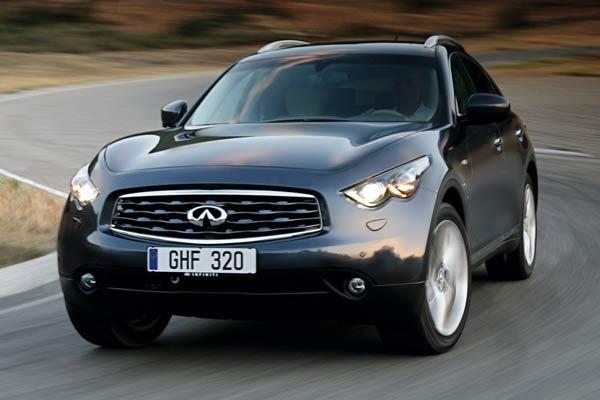 Infiniti FX - лидер продаж марки в Украине