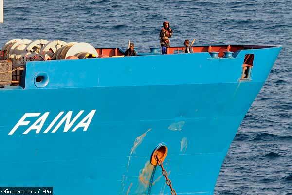 Пираты требуют от украинских моряков большей суммы выкупа
