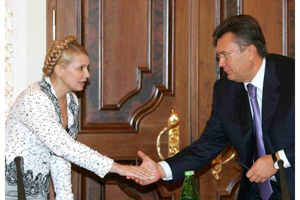 Тимошенко и Янукович уже делят портфели