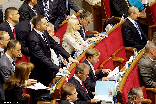 Псевдокоалиция заменила Семенюк 
