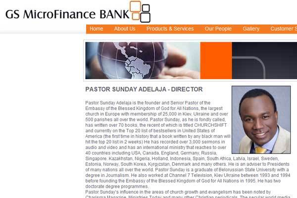 Пастор Аделаджа відкрив свій банк в Нігерії