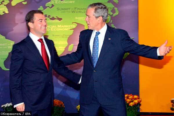 Буш і Медведєв востаннє поговорять про ПРО