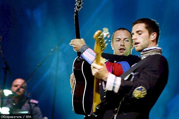 Найпопулярнішим альбомом iTunes став альбом Coldplay