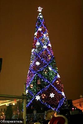 Як запалювали головну ялинку країни