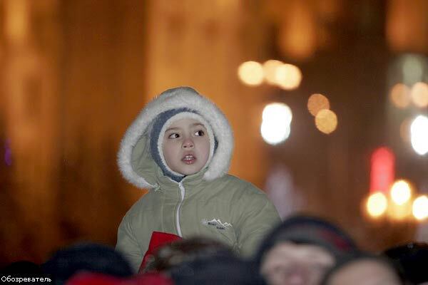Як запалювали головну ялинку країни