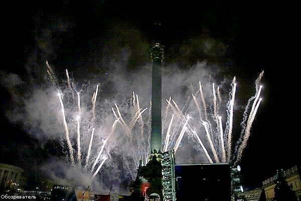 Як запалювали головну ялинку країни