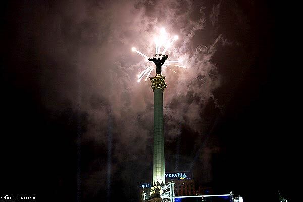 Як запалювали головну ялинку країни