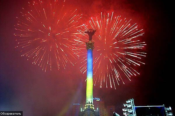 Як запалювали головну ялинку країни