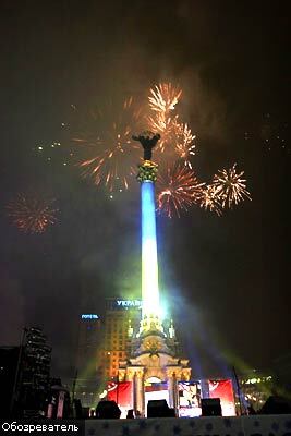 Як запалювали головну ялинку країни