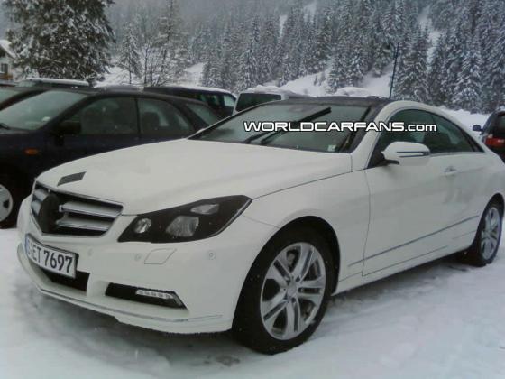 Посторонний застукал Mercedes E-Class Coupe версии AMG?