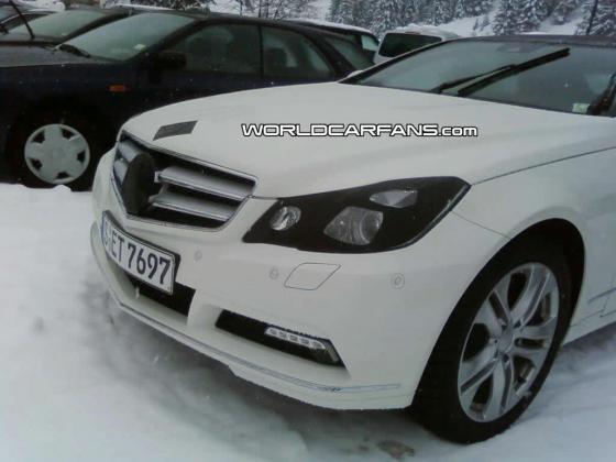 Посторонний застукал Mercedes E-Class Coupe версии AMG?
