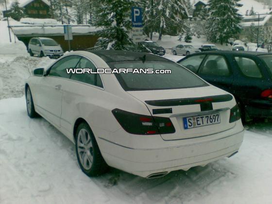 Посторонний застукал Mercedes E-Class Coupe версии AMG?