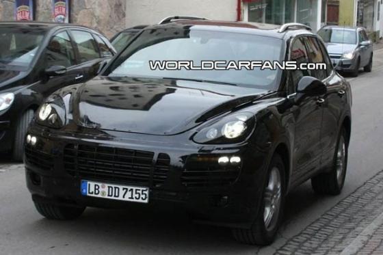 Смотрите на шпионские снимки Porsche Cayenne 2011 модельного года
