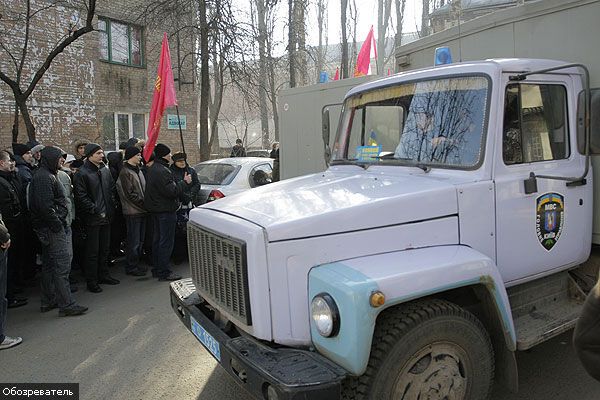 СПУ поддерживают Рудьковского плакатами